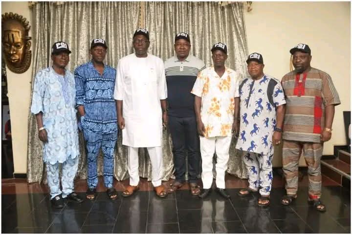 2027 ELECTIONS:Ize-Iyamu Meets APC LGAs Chairmen from Edo South Senatorial District, Canvass grassroot support