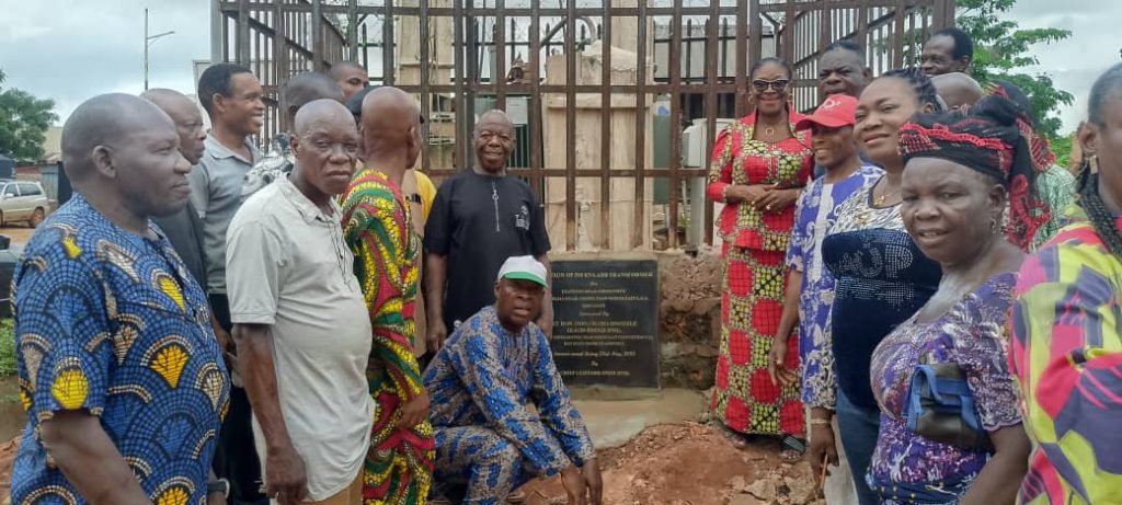 Ex-Deputy Speaker Oligbi-Edeko Commissions 500 KVA Transformer in Edo
