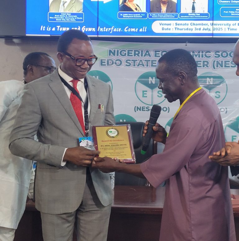 Ex-Edo Speaker, Okiye bags Award of Excellence