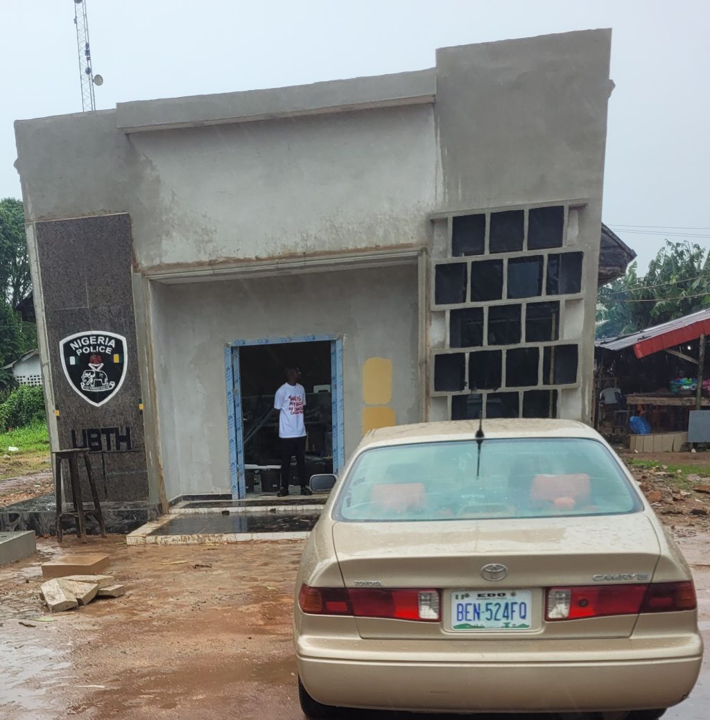 UBTH Police Post gets Facelift under Prof. Ize-Iyamu’s Leadership UBTH Police Post gets Facelift under Prof. Ize-Iyamu’s Leadership