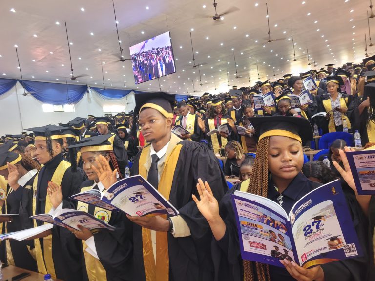 Igbinedion Varsity Holds 27th Matriculation Ceremony, as VC Emphasizes Unity in Diversity
