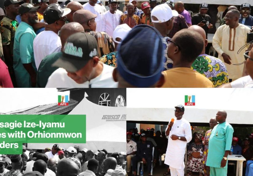Ize-Iyamu hails Okpebholo as political heavyweights in Orhionmwon Backs POI for senate