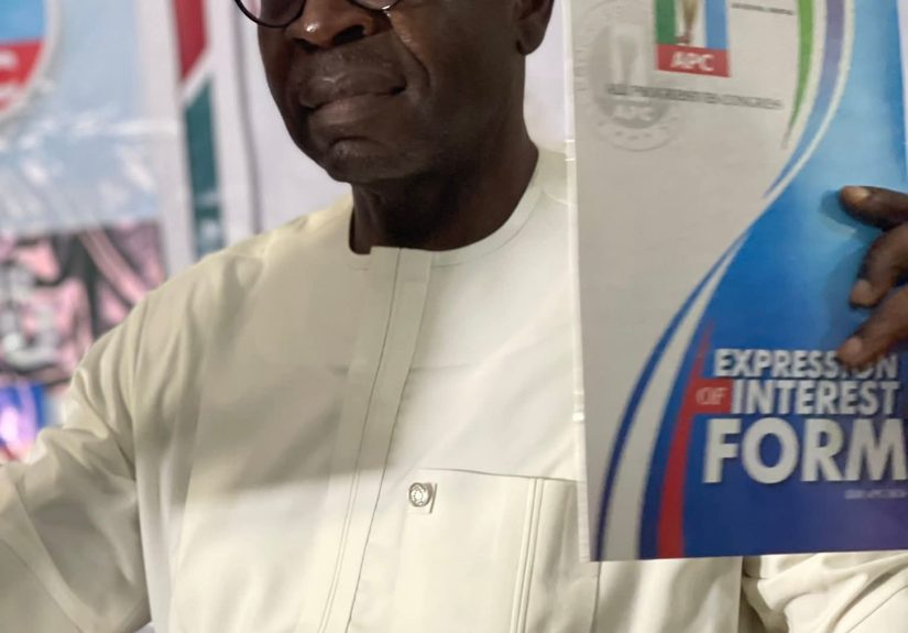 Pastor Osagie Ize-Iyamu Gets Nomination Forms from Support Group