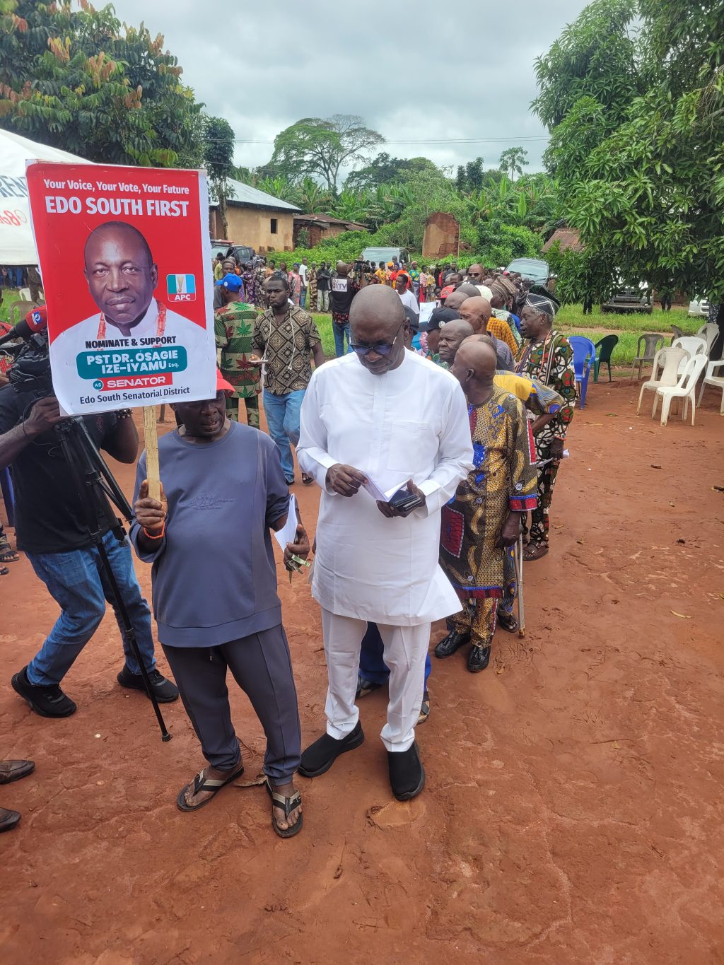 APC primary elections:Pastor Osagie Ize-Iyamu leads in Edo South’s 77 wards