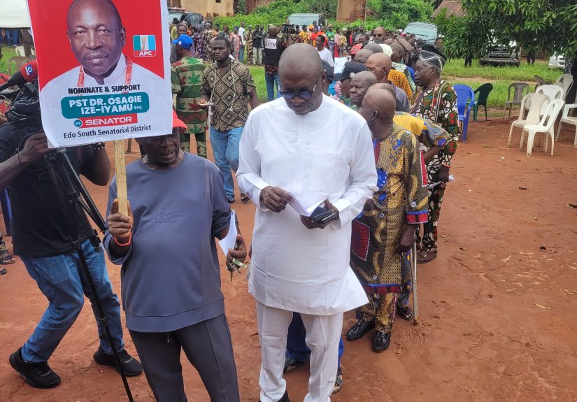 APC primary elections:Pastor Osagie Ize-Iyamu leads in Edo South’s 77 wards