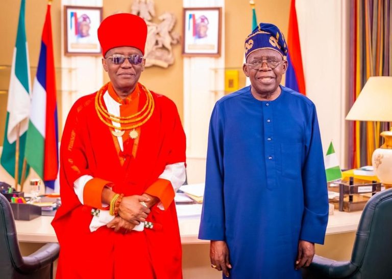 Oba of Benin Visits President Tinubu, Strengthening Commitment to Edo Development