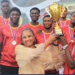 UBTH CMD Celebrates Porters FC for winning UBTH Interdepartmental/Interprofessional Games