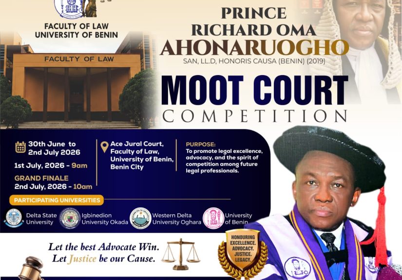 UNIBEN Wins Moot Court Competition Sponsored By Prince Richard Ahonaruogho