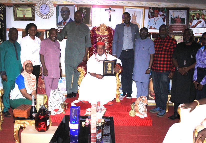 UBTH CMD visits Iyase of Udo Palace ahead of three-day Free Medical Outreach