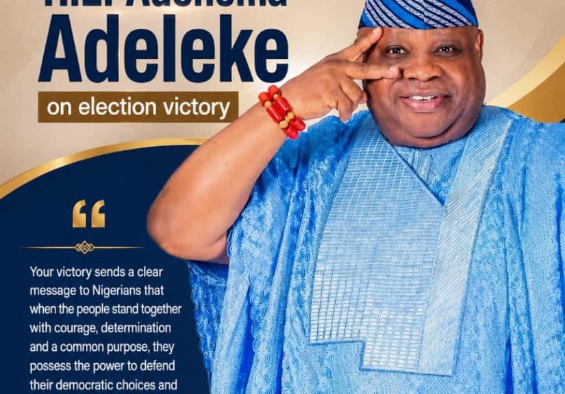 Ex-Gov. Obaseki congratulates Ademola Adeleke on Re-Election Victory