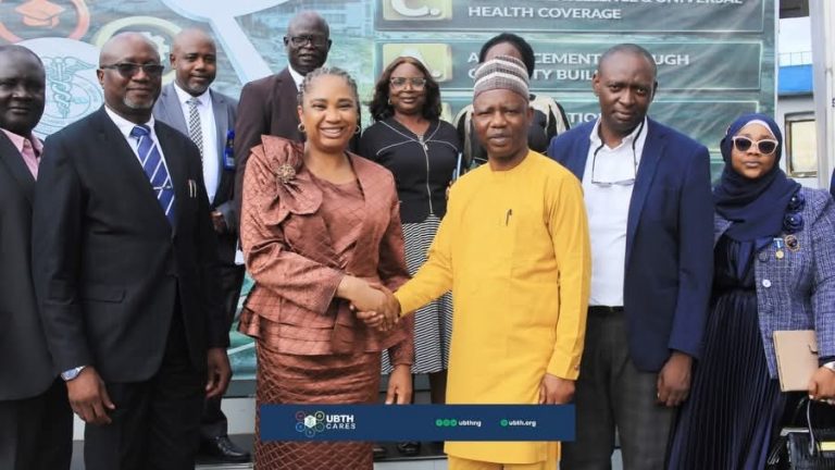 UBTH gets Commendation on Financial Responsibility As Nigeria Revenue Service (NRS) Delegation Pays Visit