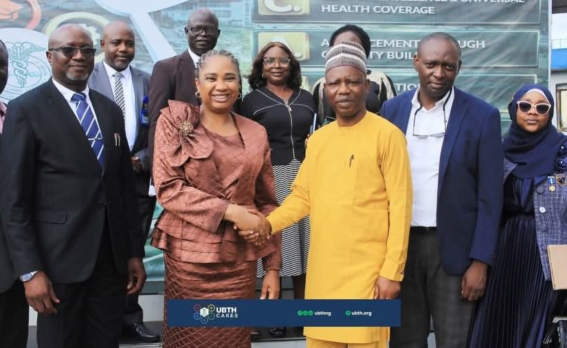 UBTH gets Commendation on Financial Responsibility As Nigeria Revenue Service (NRS) Delegation Pays Visit