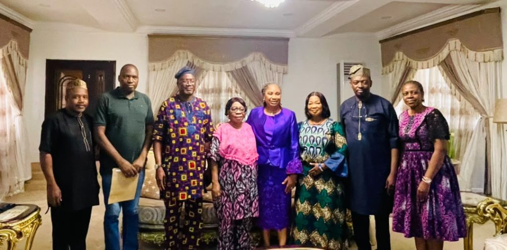UBTH CMD Pays Condolence Visit to Chris Oyakhilome’s family following Passing of Deaconess Angel Oyakhilome@88