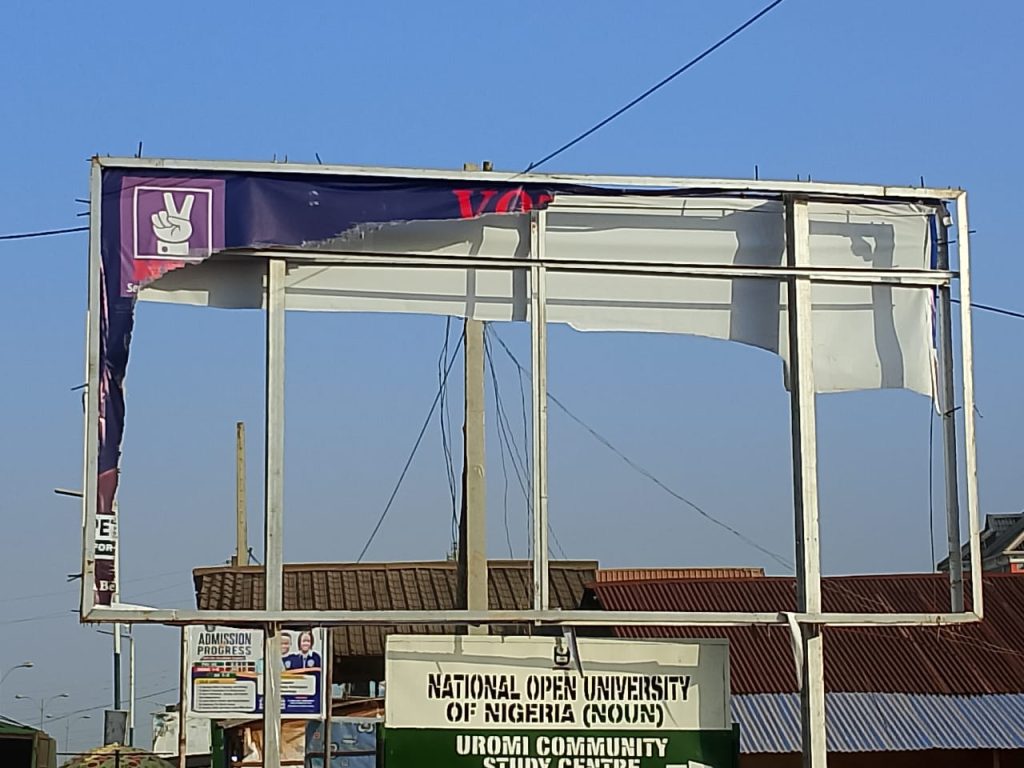 EDO: NDC Alleges Intimidation, Banner Vandalism, Urges Restraint